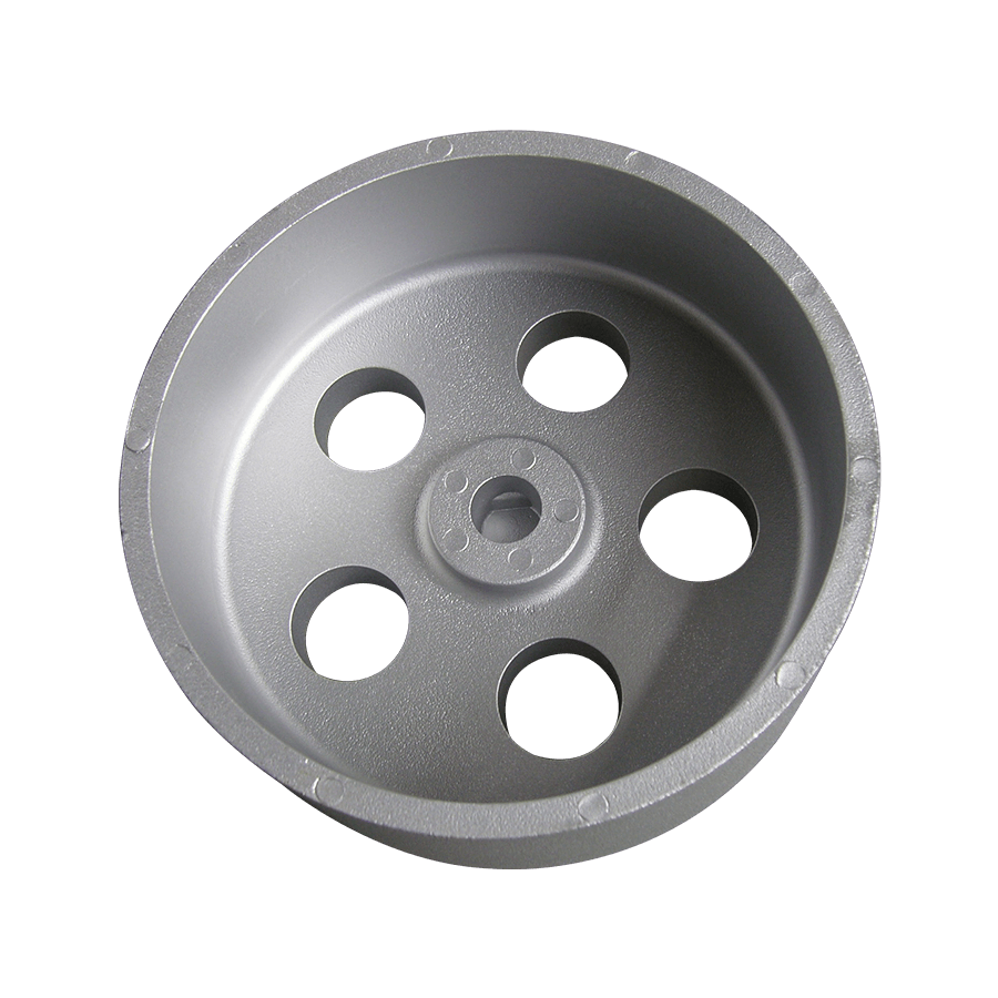 Household lathe motor pulley