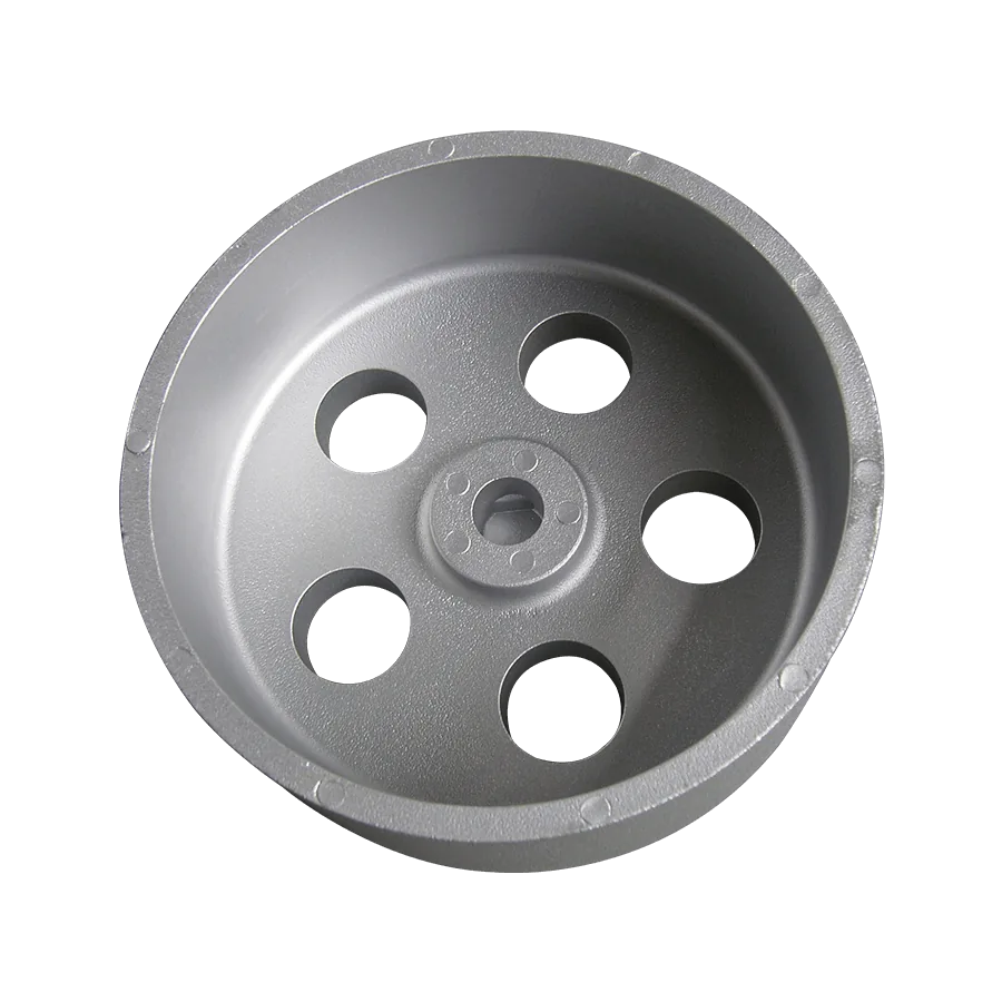 Household lathe motor pulley