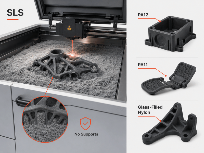 SLS Tough Nylon Powders for Functional Parts