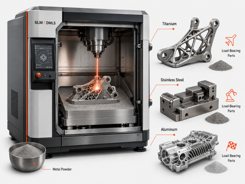 SLM and DMLS Industrial Metals for Extreme Performance