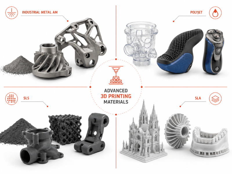 Advanced 3D Printing Materials