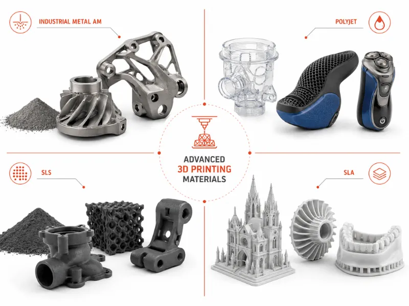 Advanced 3D Printing Materials: A Guide to High-Value Technologies