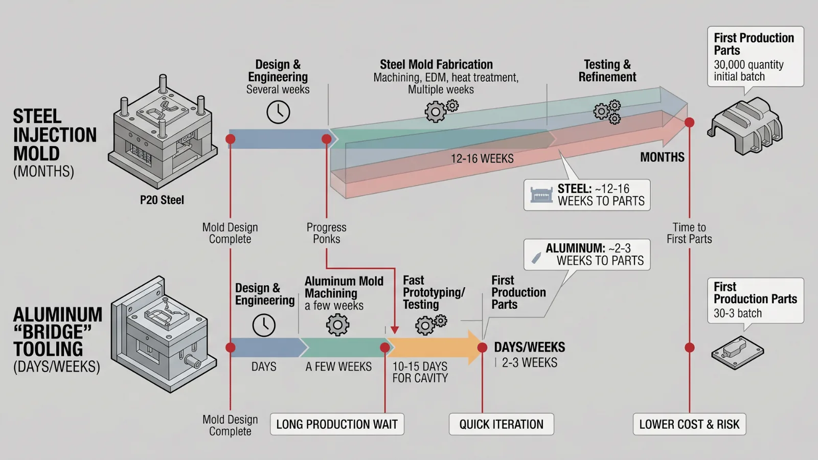 What is Aluminum Tooling and Why Use It as Bridge Tooling