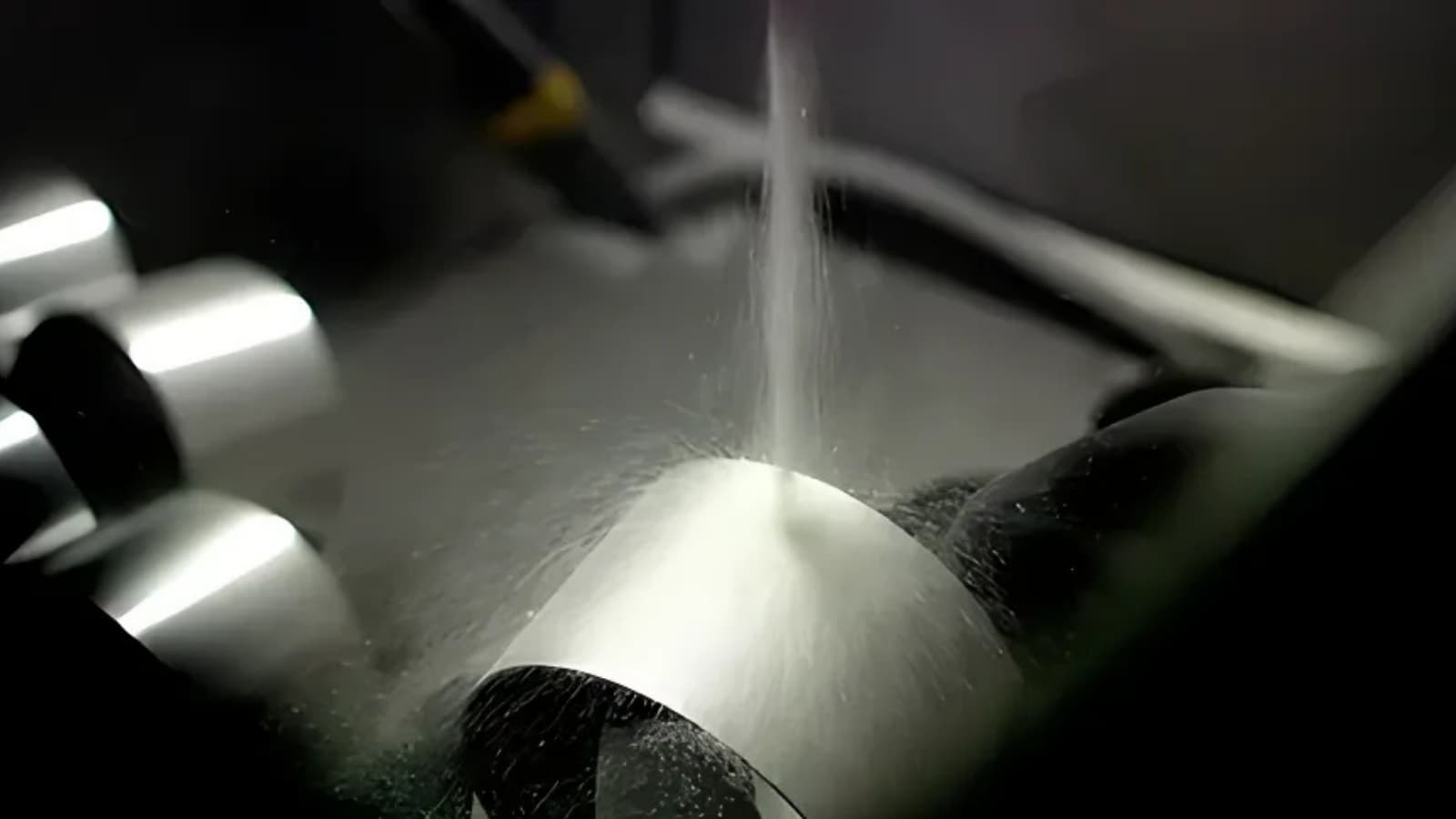 bead blasting working process