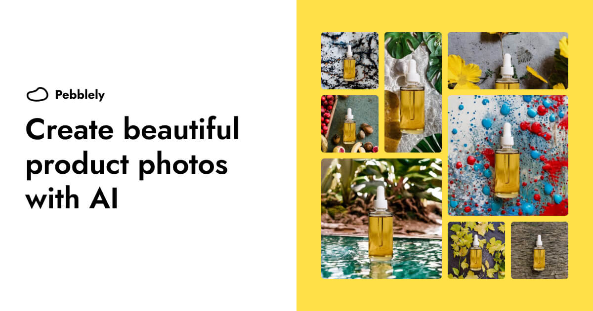 pebblely AI Product Image Generators