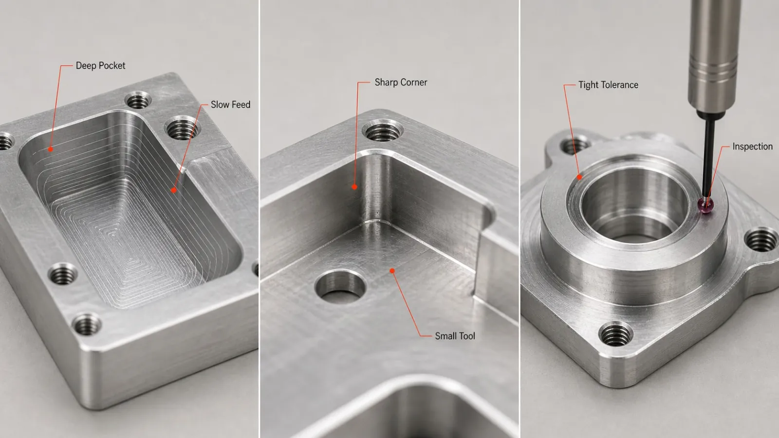 cnc dfm cost drivers