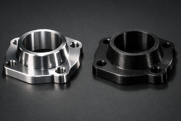 CNC machining vs additive manufacturing comparison