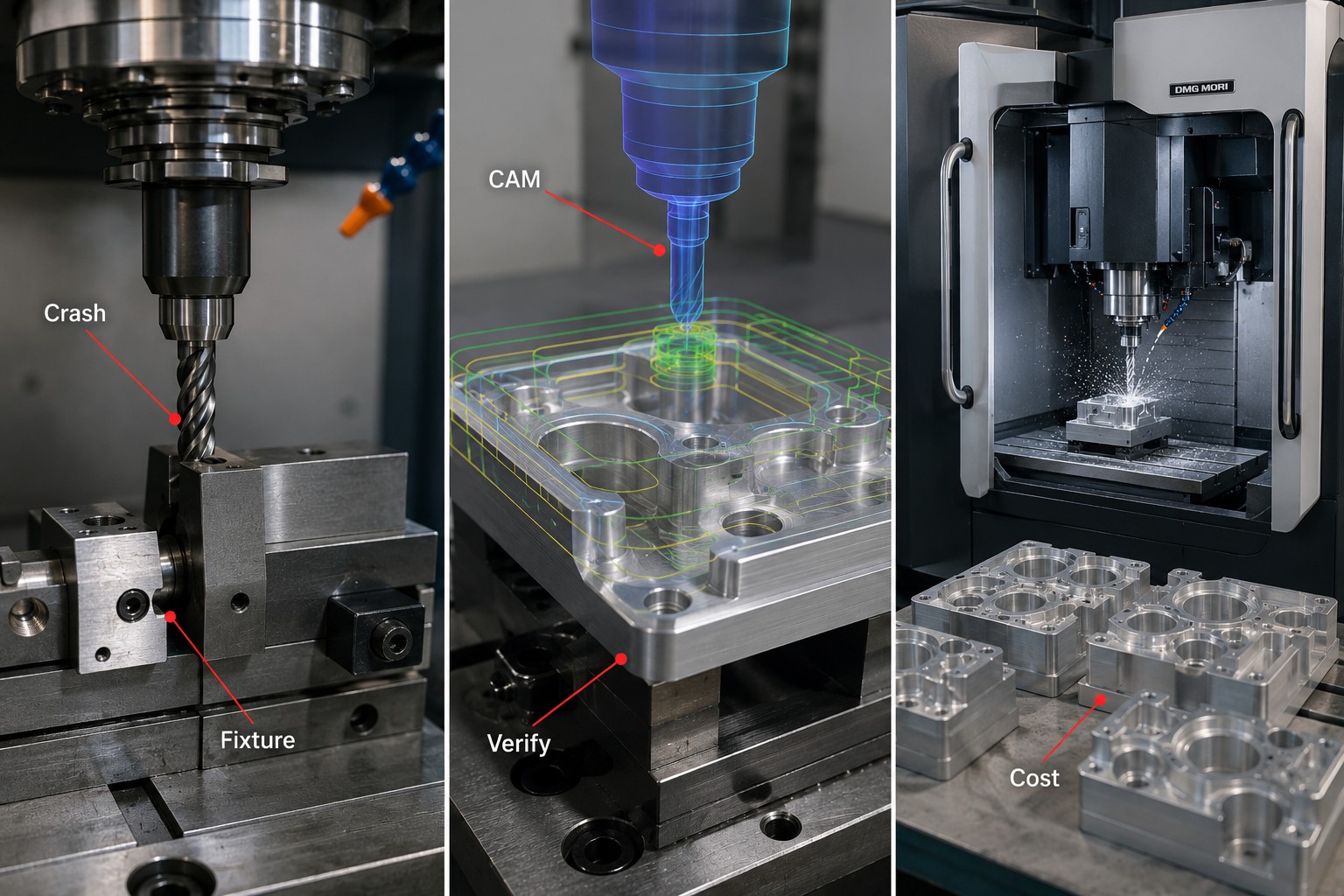 cnc collision cam simulation