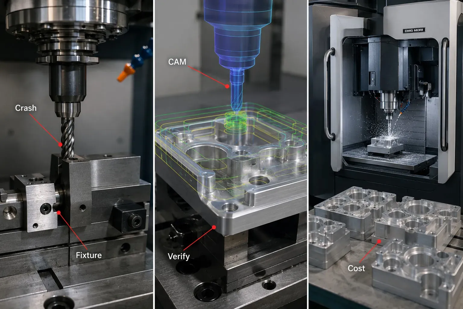cnc collision cam simulation