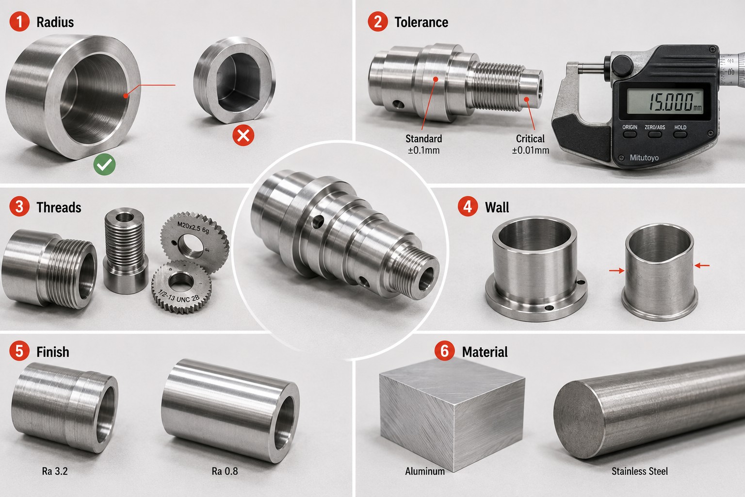 cnc turning dfm tips