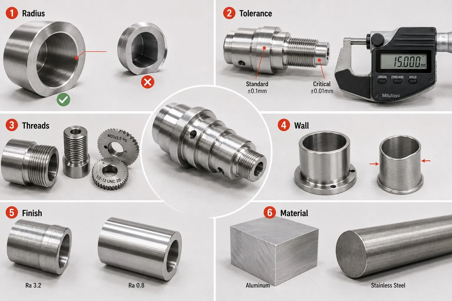 cnc turning dfm tips
