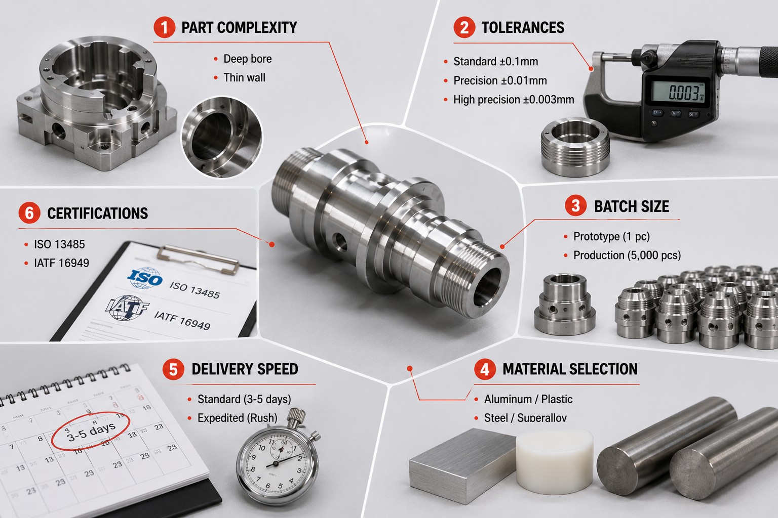 CNC Turning Pricing affect