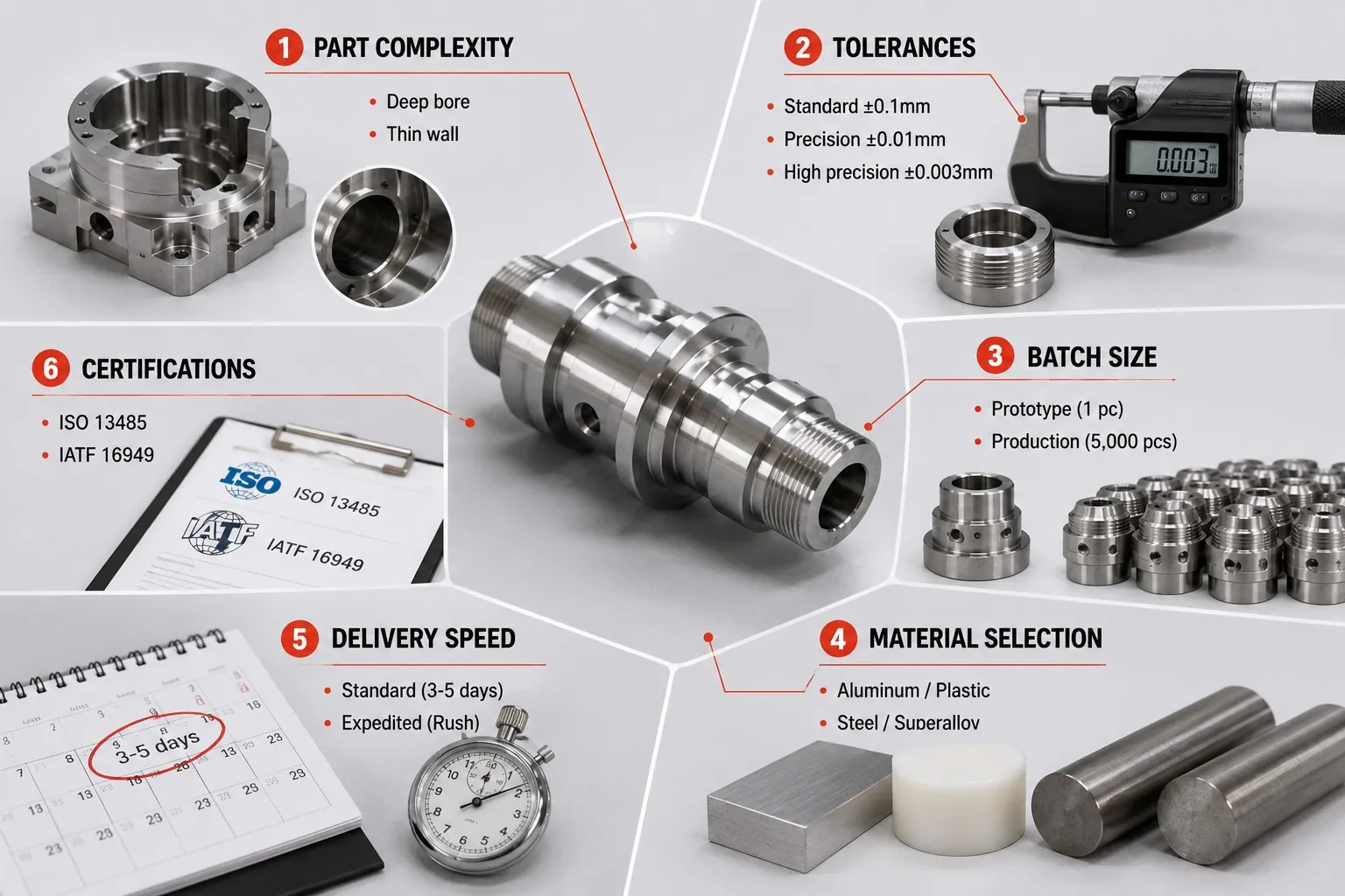 CNC Turning Pricing affect