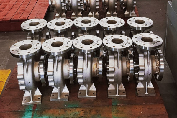 Investment casting stainless steel pump housing