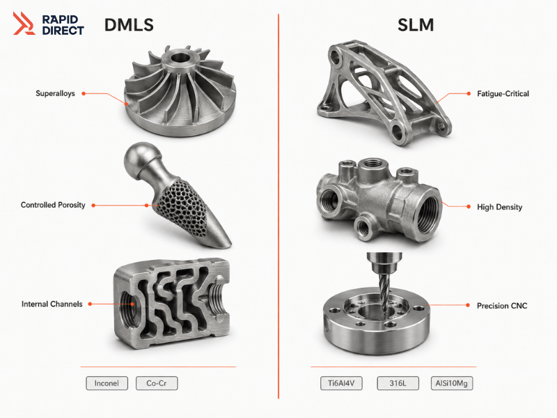 SLM Vs DMLS 3