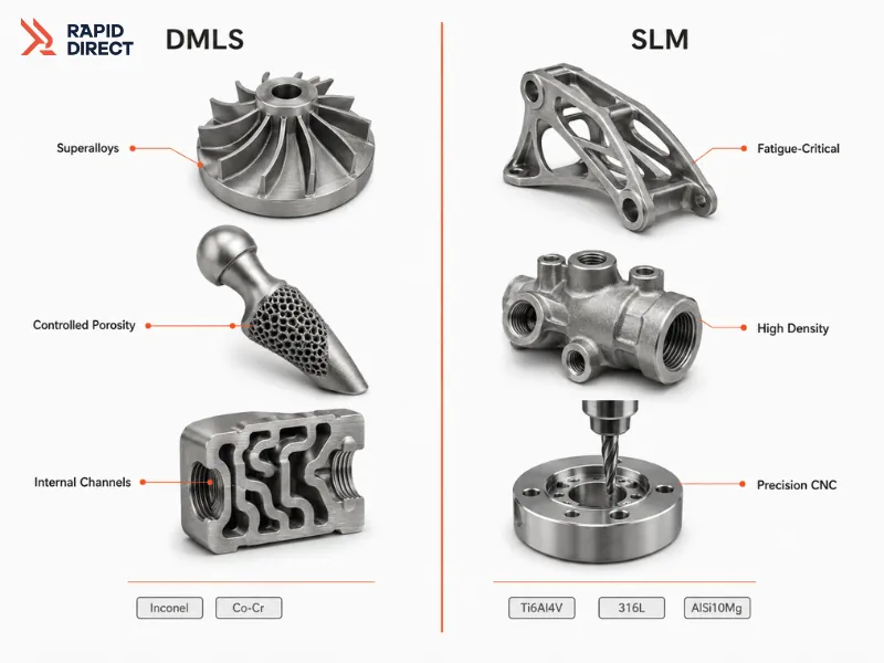SLM Vs DMLS 3