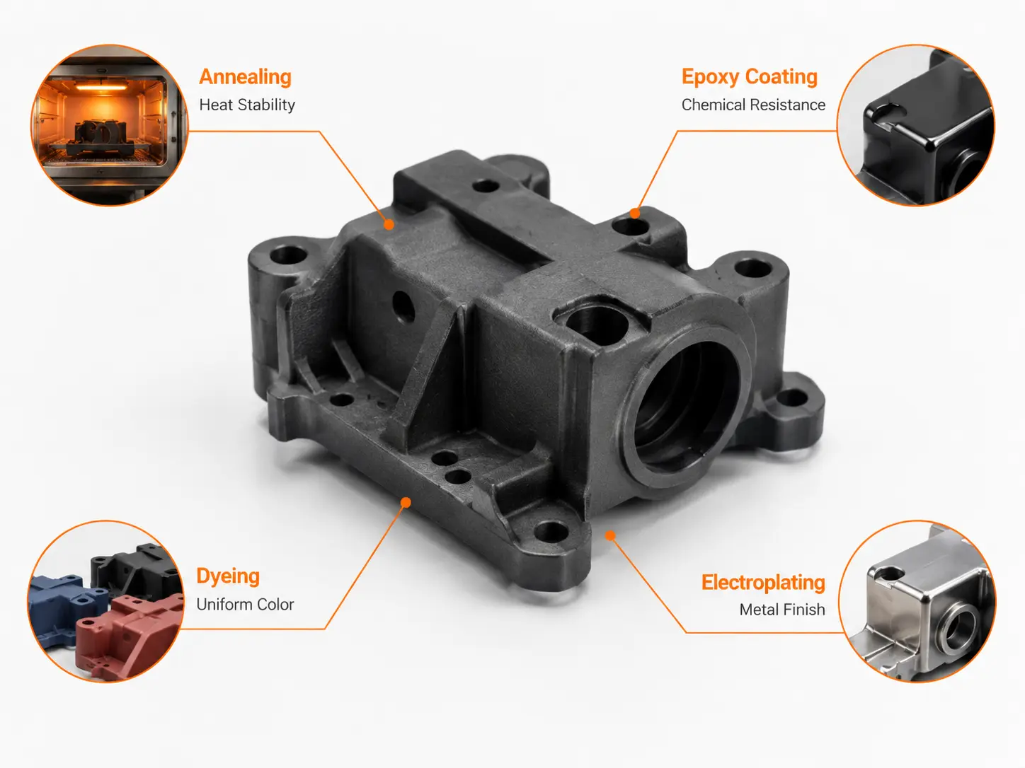 Functional 3D printing post-processing methods