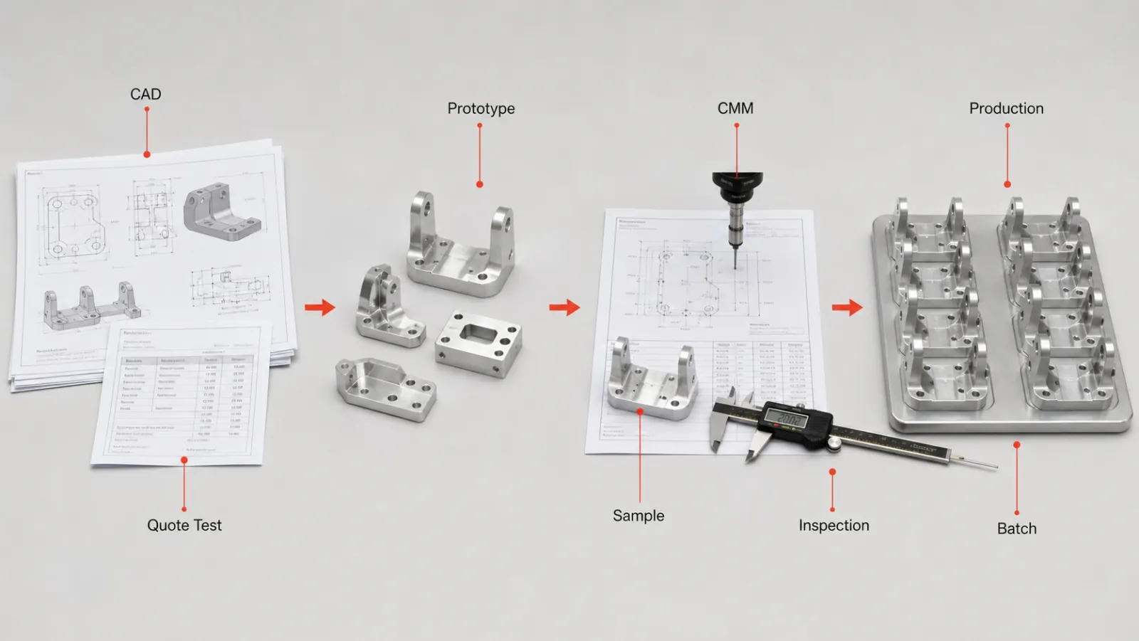 cnc supplier verification workflow