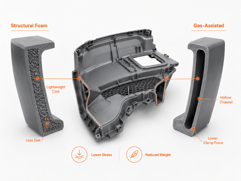 Advanced Large Part Molding Methods