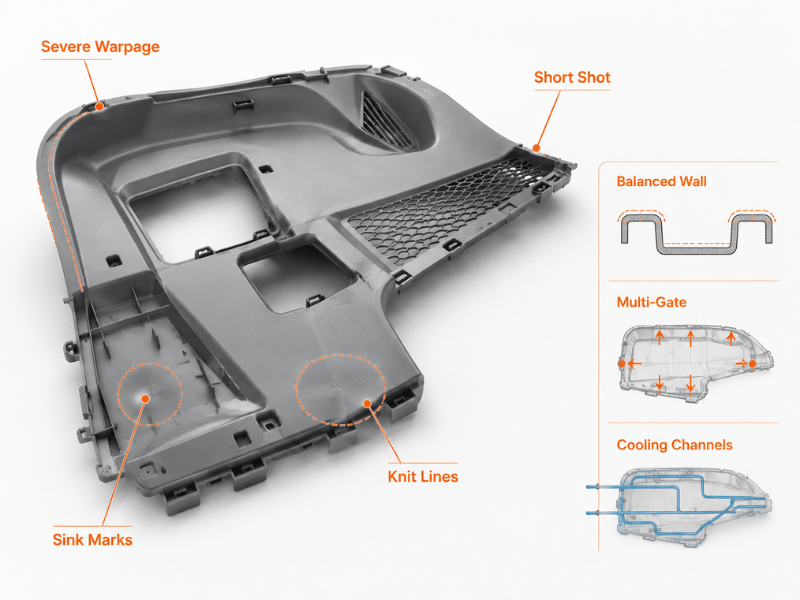Large Part Injection Molding The Engineer&rsquo;s Guide to High Tonnage Production