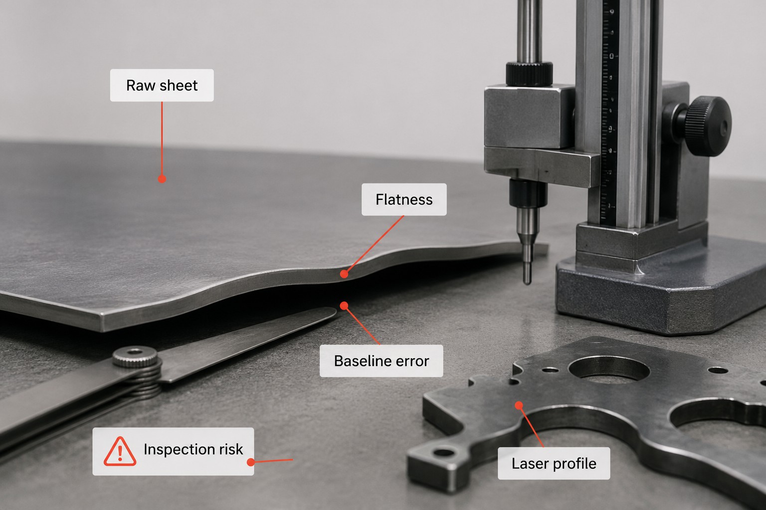 Raw Sheet Flatness Hidden Variable