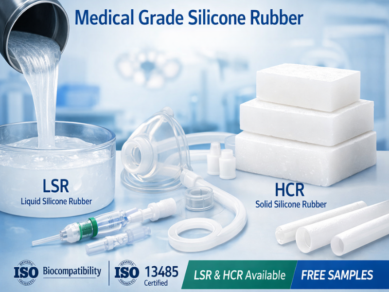 Medical Grade Liquid Silicone Rubber (LSR)