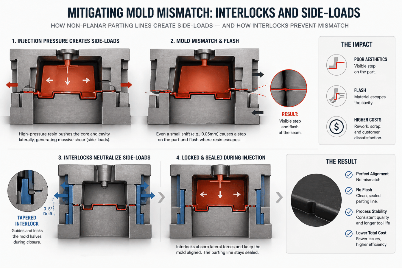 Mitigating Mold Mismatch