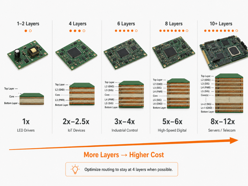 PCB Circuit Board Layer Count