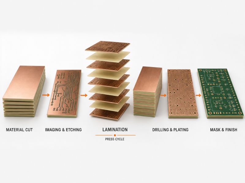 PCB Fabrication &mdash; Building the Bare Board