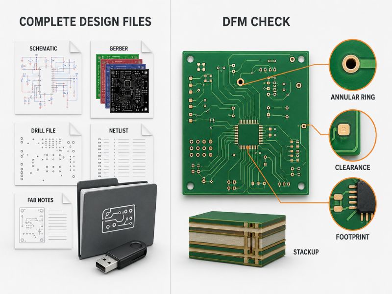 PCB Design and DFM Review