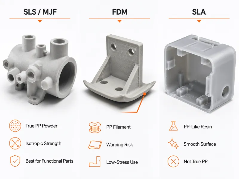 PP Printing Success Mechanism Comparison