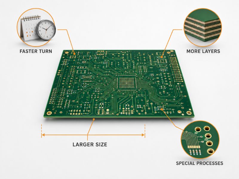 Cost Factors in Quick Turn PCB Services