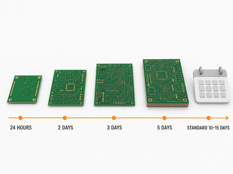 Typical Lead Times for Quick Turn PCB Manufacturing