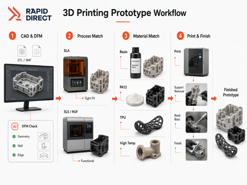 3D Printing Prototype Workflow
