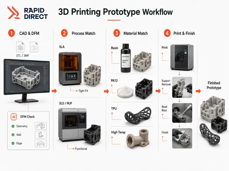 3D Printing Prototype Workflow