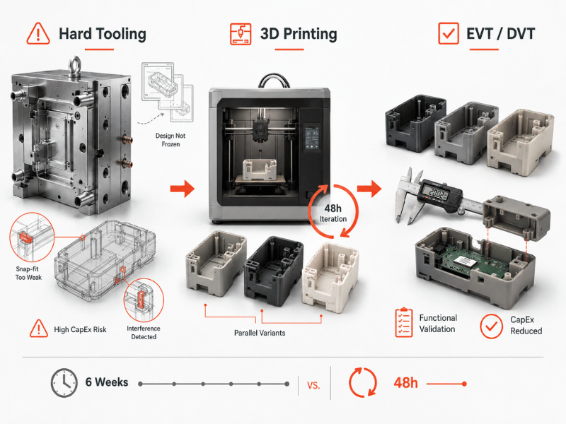 Understanding Rapid Prototyping with 3D Printing