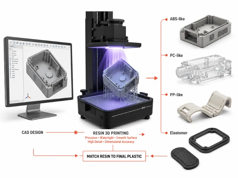 The Ultimate Guide to Resin 3D Printing: Materials, Processes, and Services