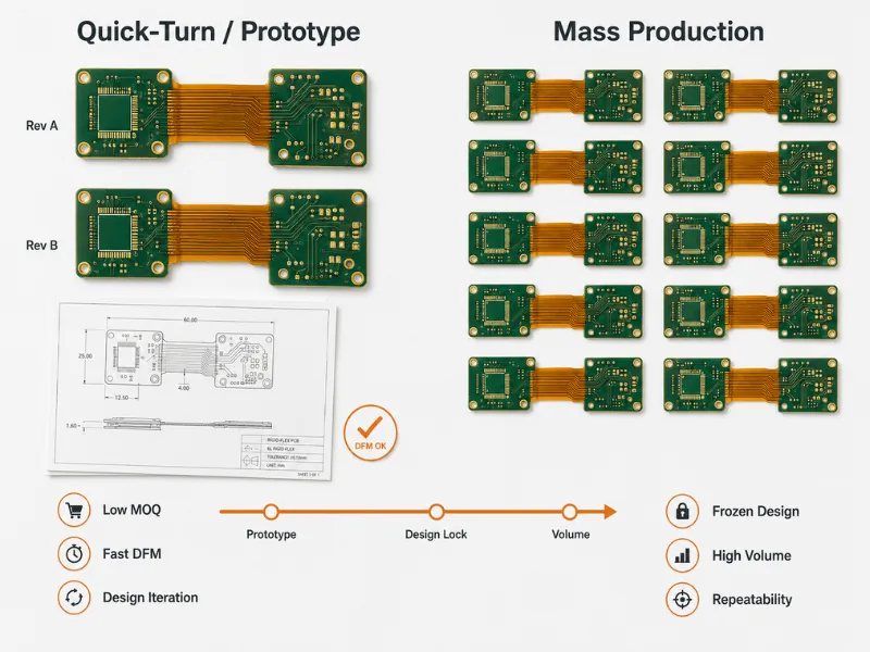 Rigid-Flex PCB Manufacturers: Quick-Turn to Volume (2026)