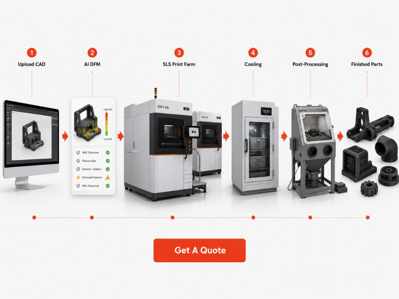 Why choose Rapiddirect SLS Service