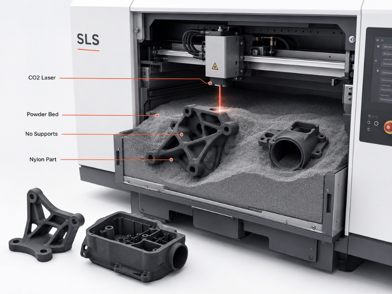 SLS 3D Printing The Industrial Engineering Guide