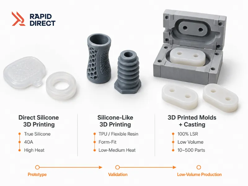 Silicone 3D Printing