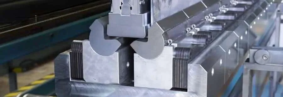 Press forming a titanium part in a warm stamping die