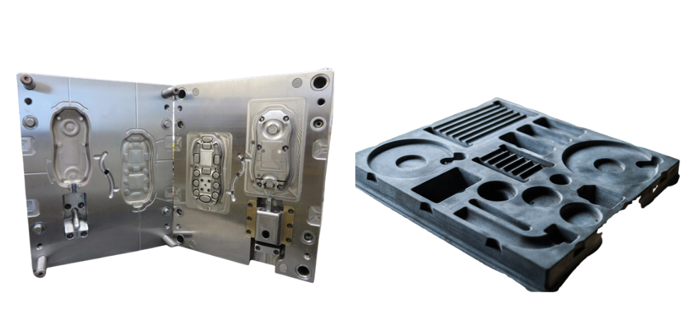 Injection and vacuum form molds
