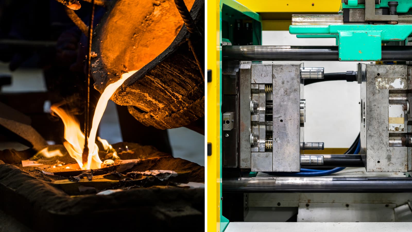 casting vs injection molding