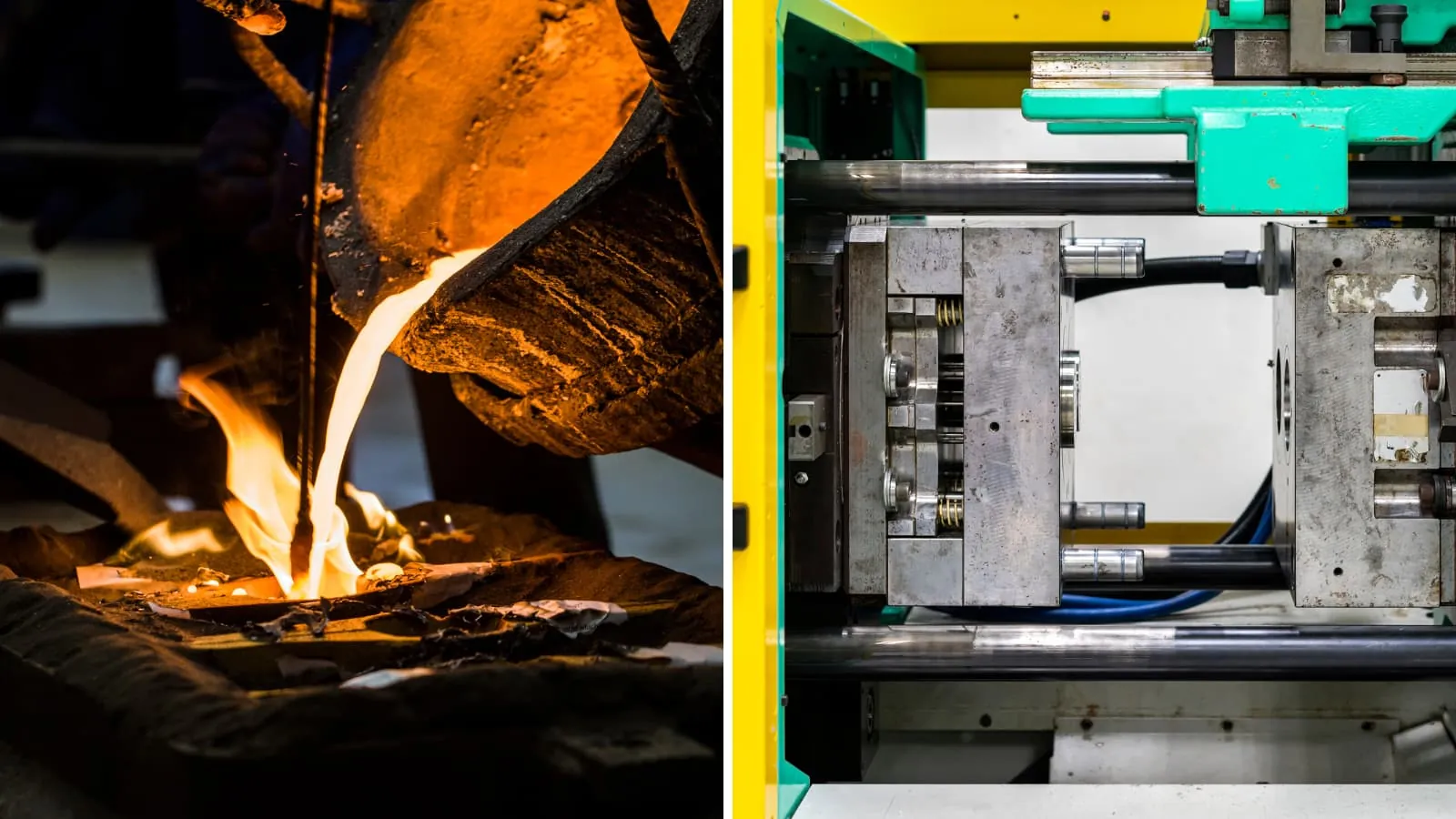 casting vs injection molding