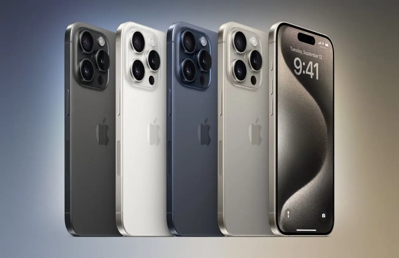 color options on iphone 15 pro models
