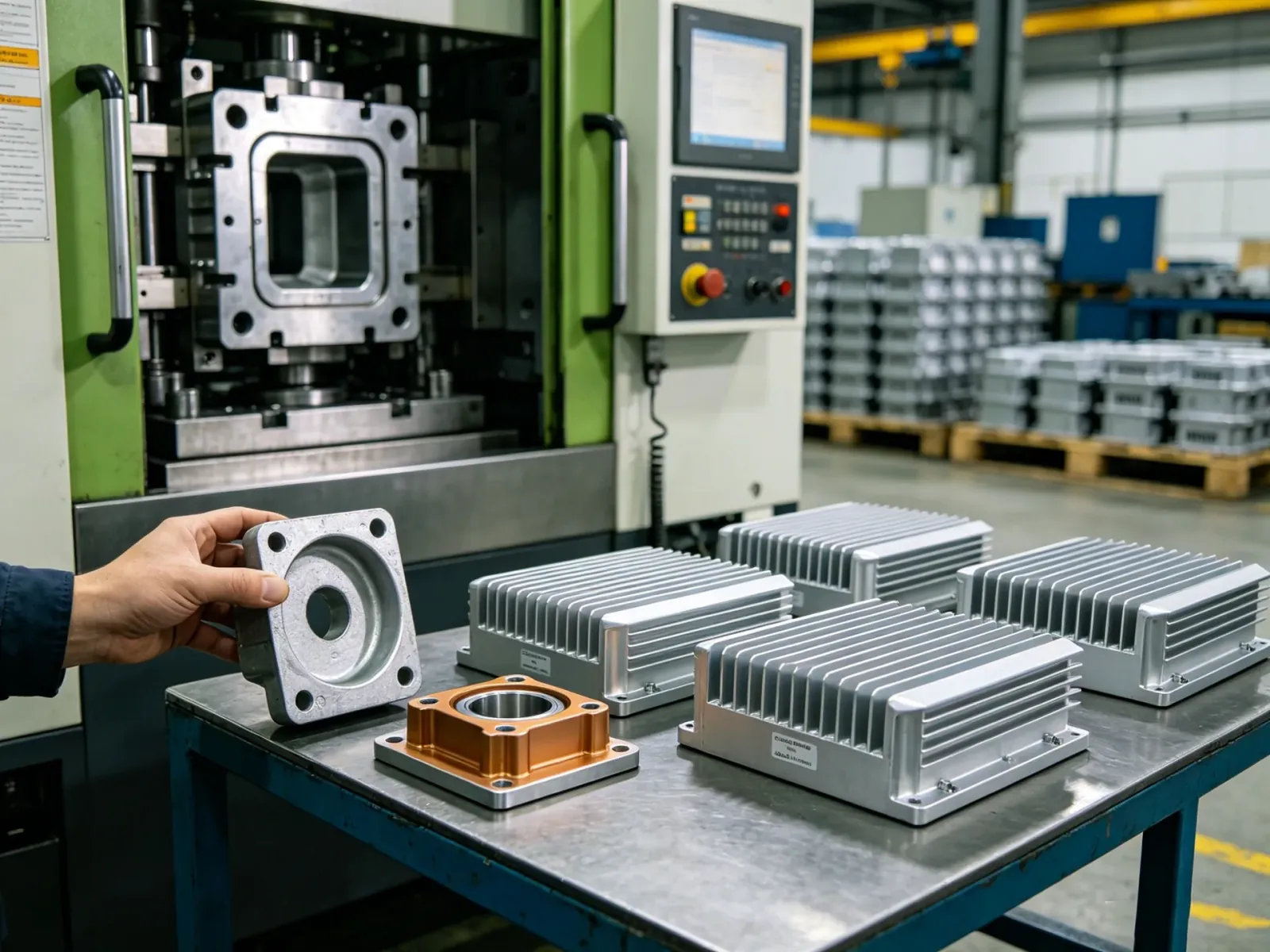 Die cast aluminum enclosure