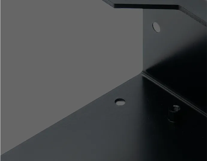 Anodized aluminum part