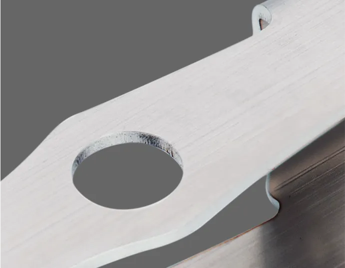 Brushed finish stainless sheet
