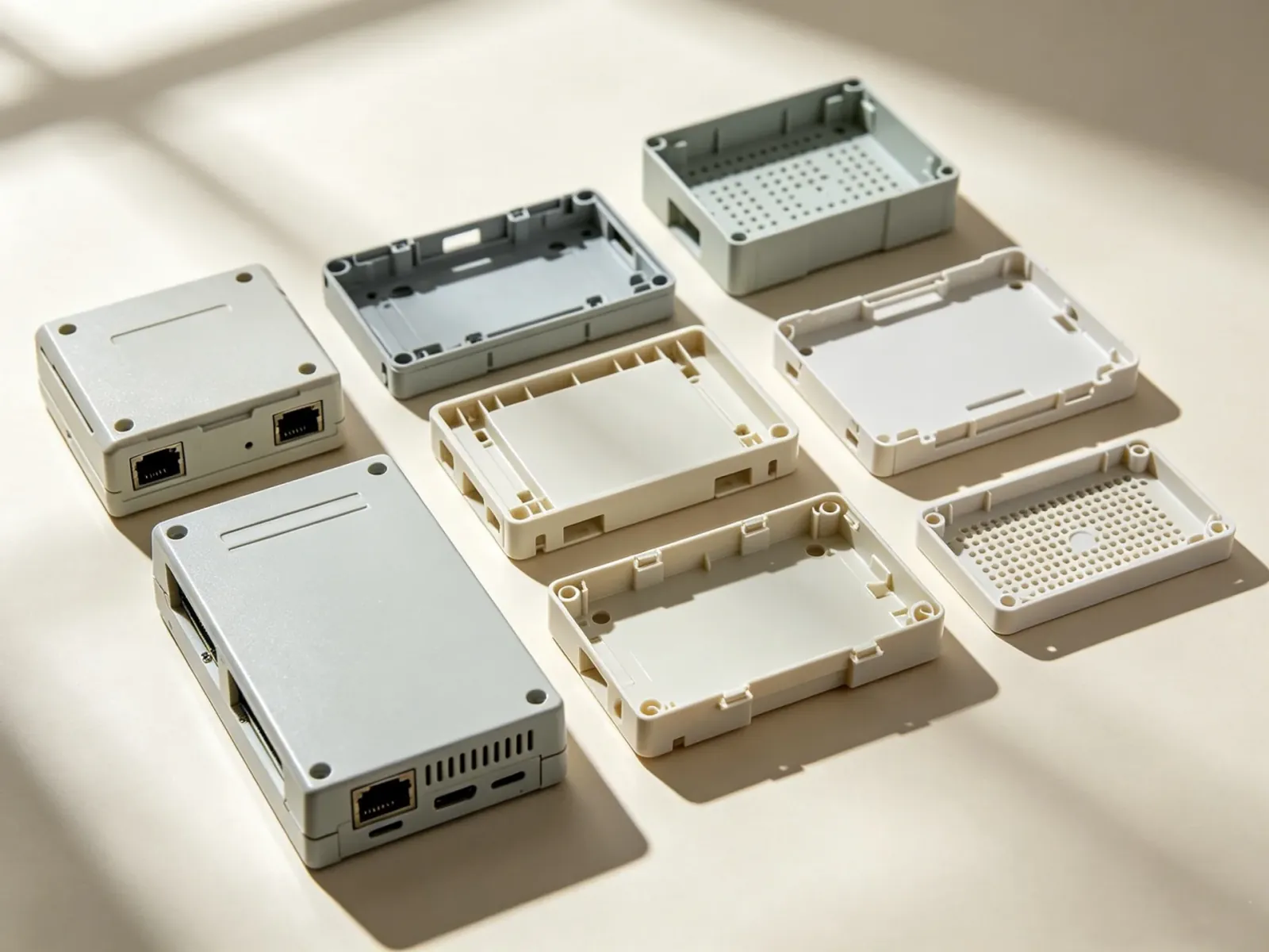 Plastic enclosures